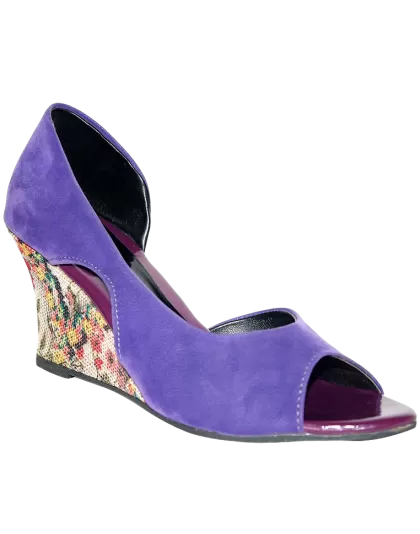 Fiorella Purple Peep Toes Fiorella Purple Peep Toes