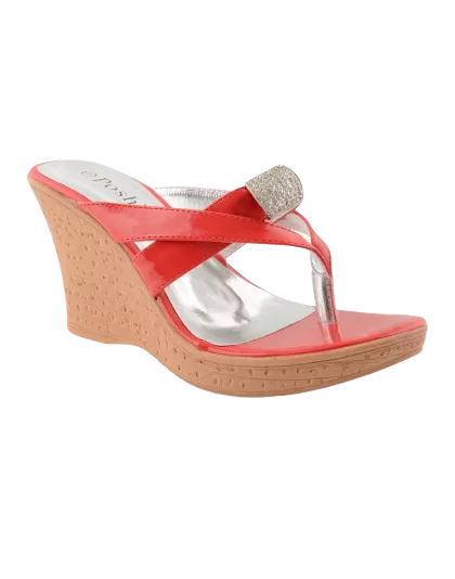 New Ladies High Wedge Heel Toe Thong Diamante Flip Flop Sandals New Ladies High Wedge Heel Toe Thong Diamante Flip Flop Sandals